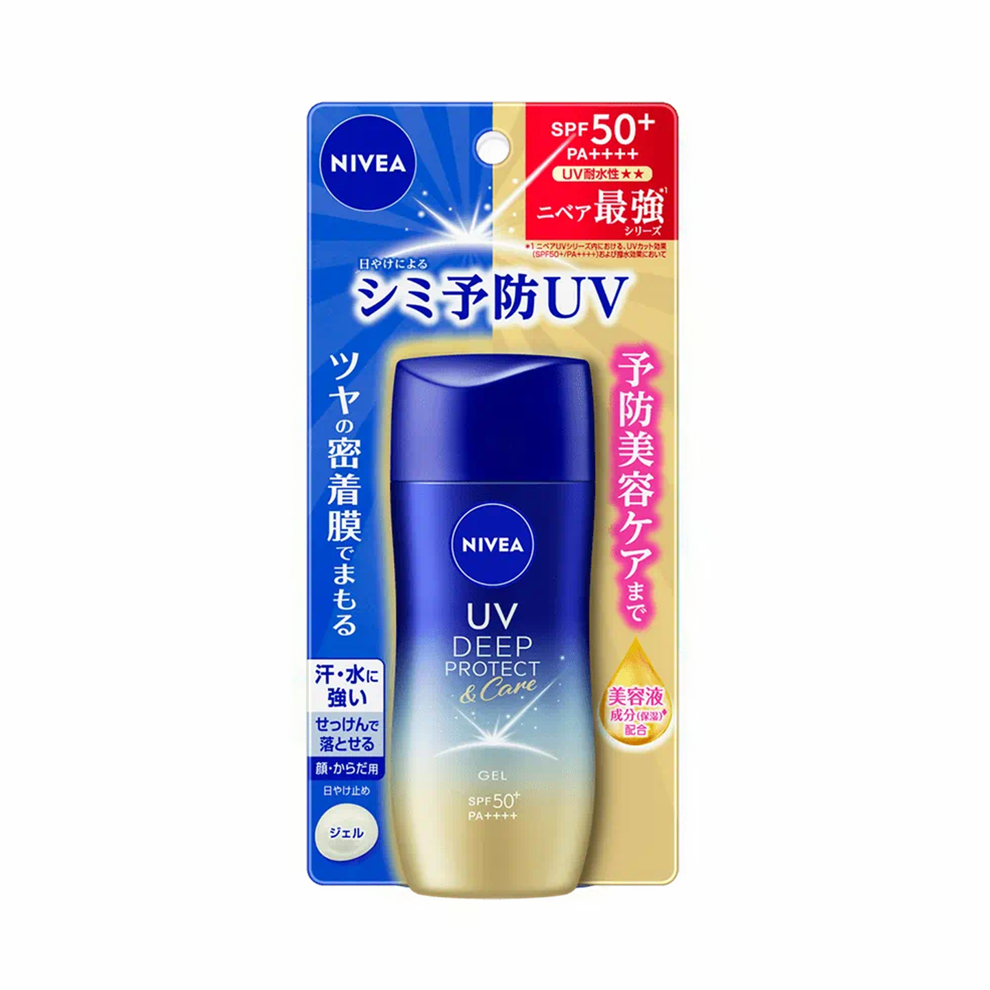 KAO NIVEA UV Deep Protect & Care Gel SPF50+ PA++++