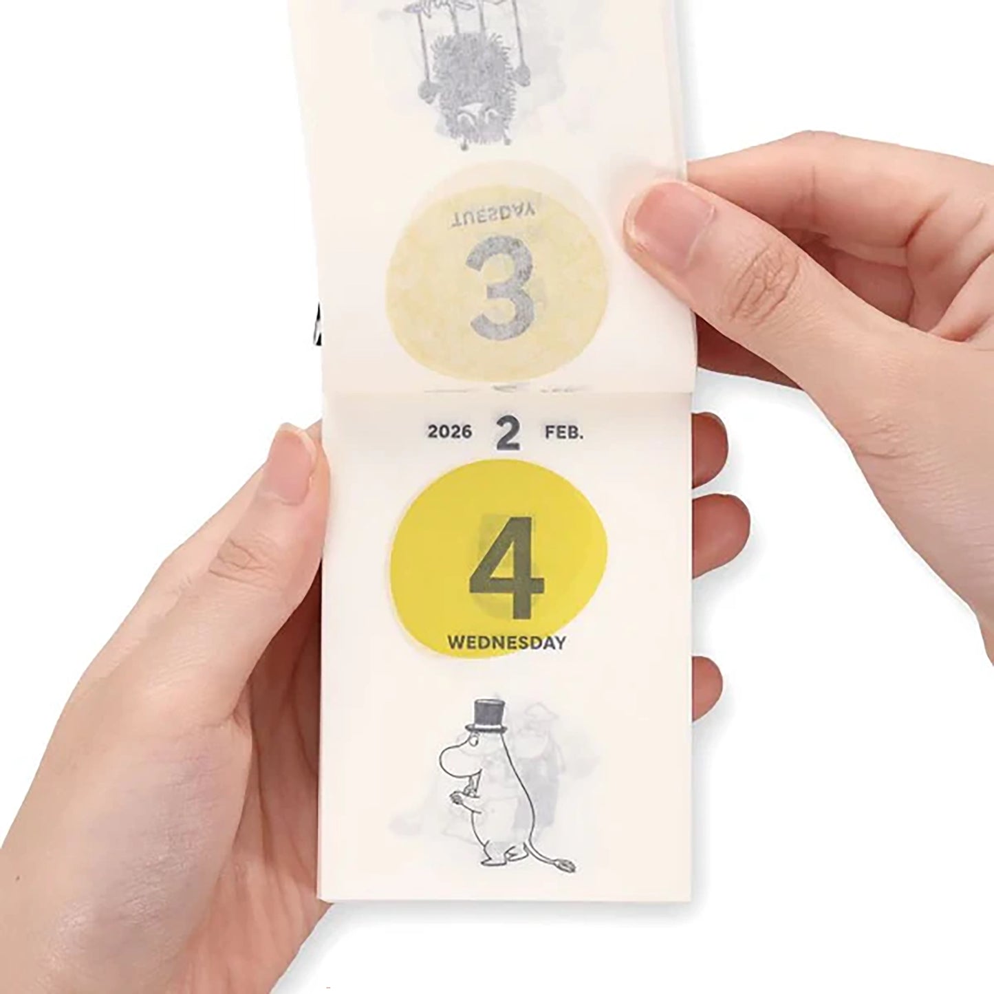 MOOMIN Mini Daily Block Calendar 2026