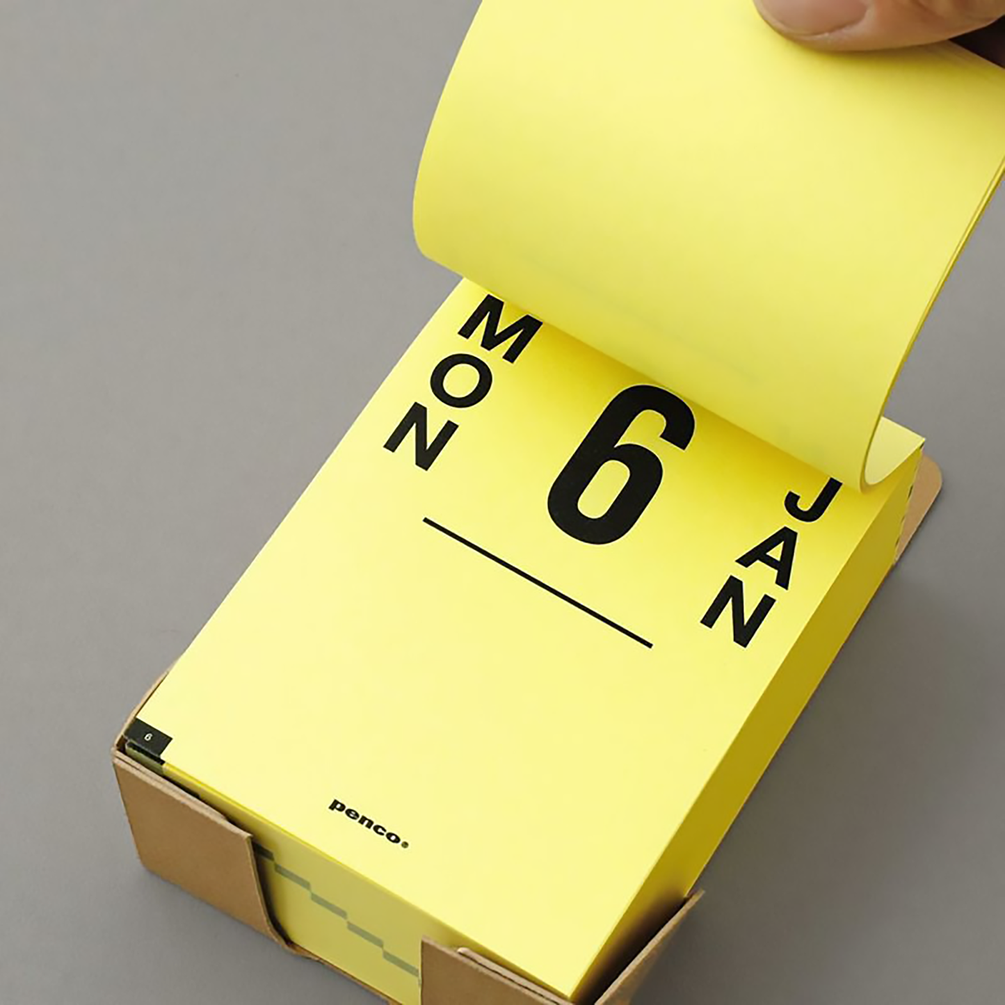 PENCO Memo Daily Block Calendar 2026