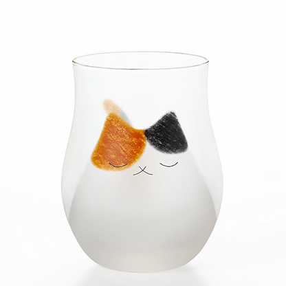 ADERIA Handcraft Cat Glass