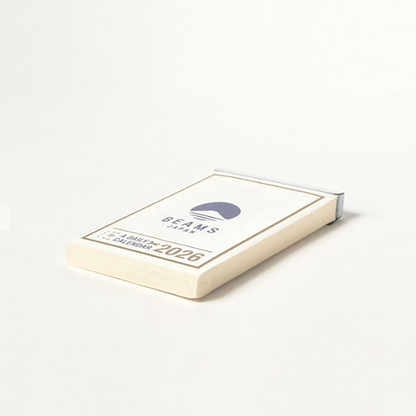 BEAMS JAPAN Daily Block Calendar 2026
