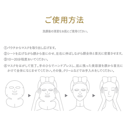 B IDOL Happiness Mask R for Face and Neck