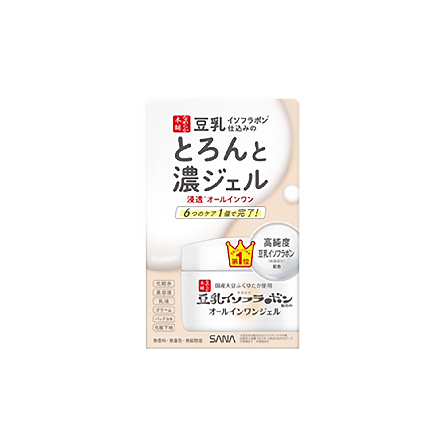 NAMERAKA HONPO Soy Milk Isoflavone Thick Gel