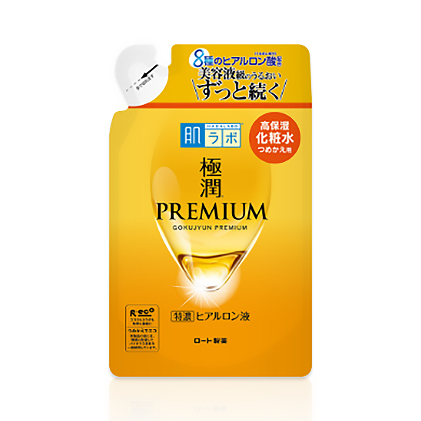 ROHTO MENTHOLATUM HADA LABO Gokujyun Premium Toner Refill