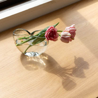 ITOMANI Handmade Glass Mosquito Coil Holder/Vase