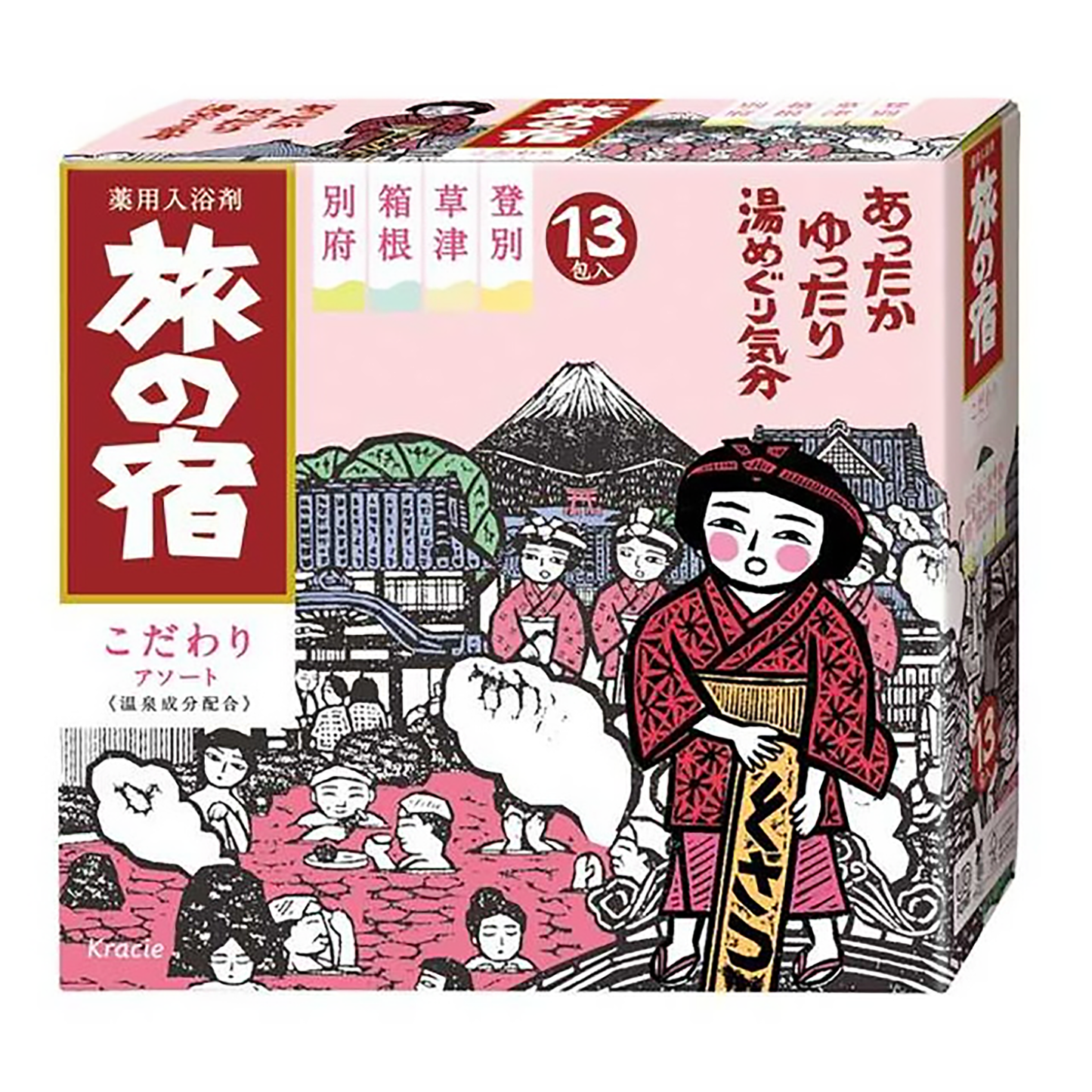 TABINO YADO Japan Hot Spring Bath Salt