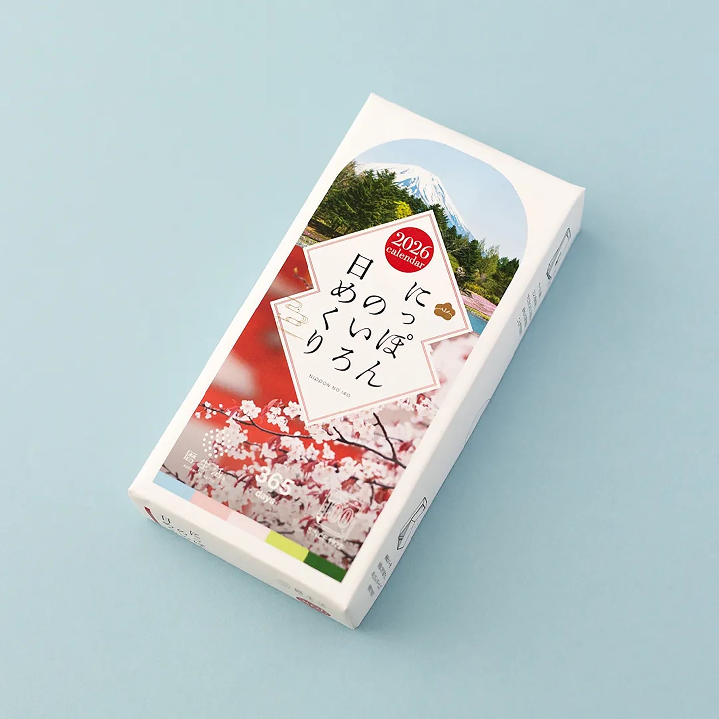 KOYOMI SEIKATSU Japan Iro Himekuri Daily Tabletop Calendar 2026