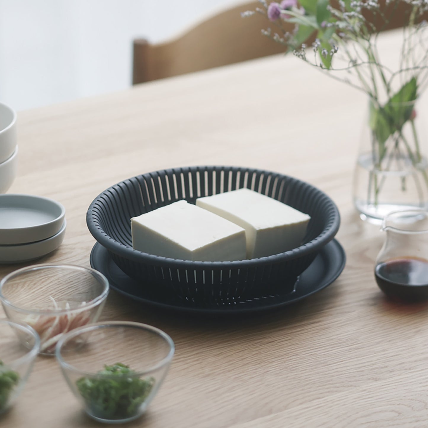 MARNA 3-Piece Colander & Bowl Set