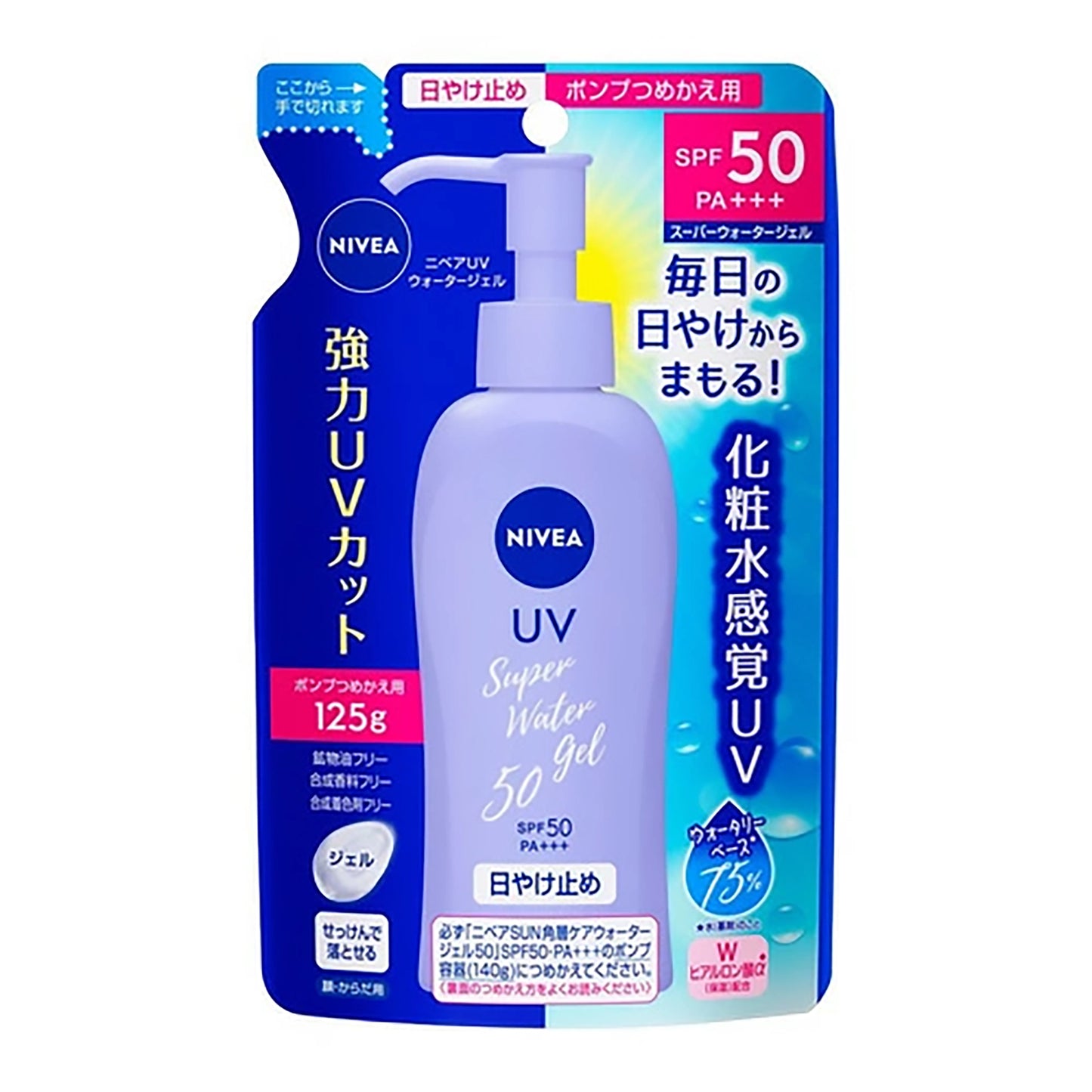 KAO NIVEA Super Water Gel SPF50 PA+++ Sunscreen