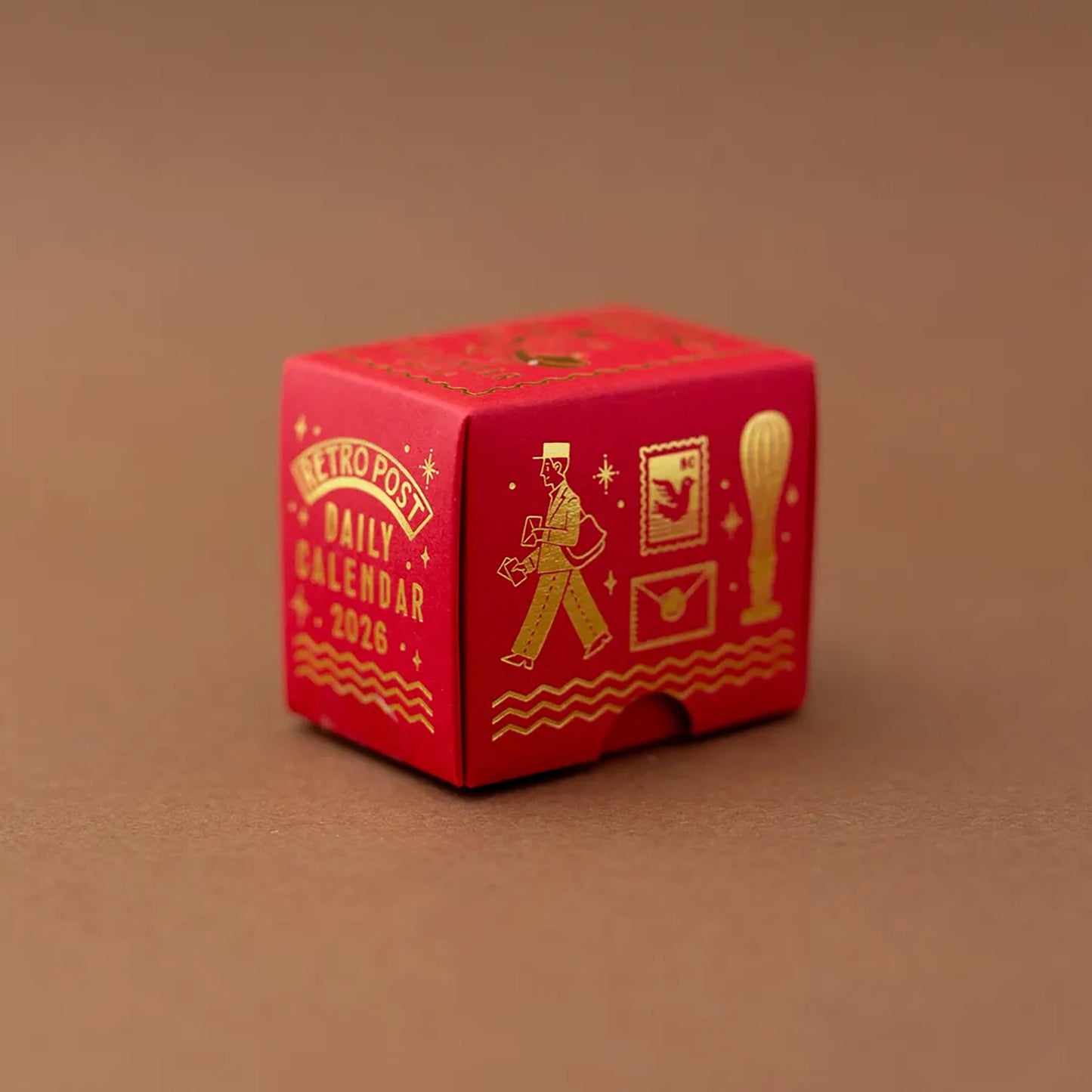 KOYOMI SEIKATSU Obi1 Mini Mini Retro Daily Block Calendar 2026