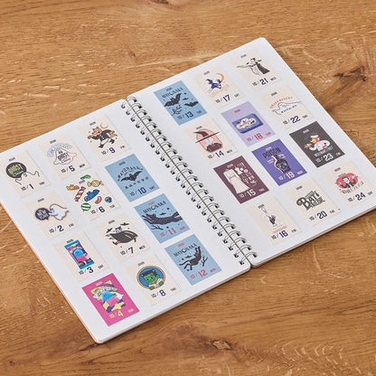 KOYOMI SEIKATSU Obi1 Mini Mini Retro Daily Block Calendar 2026