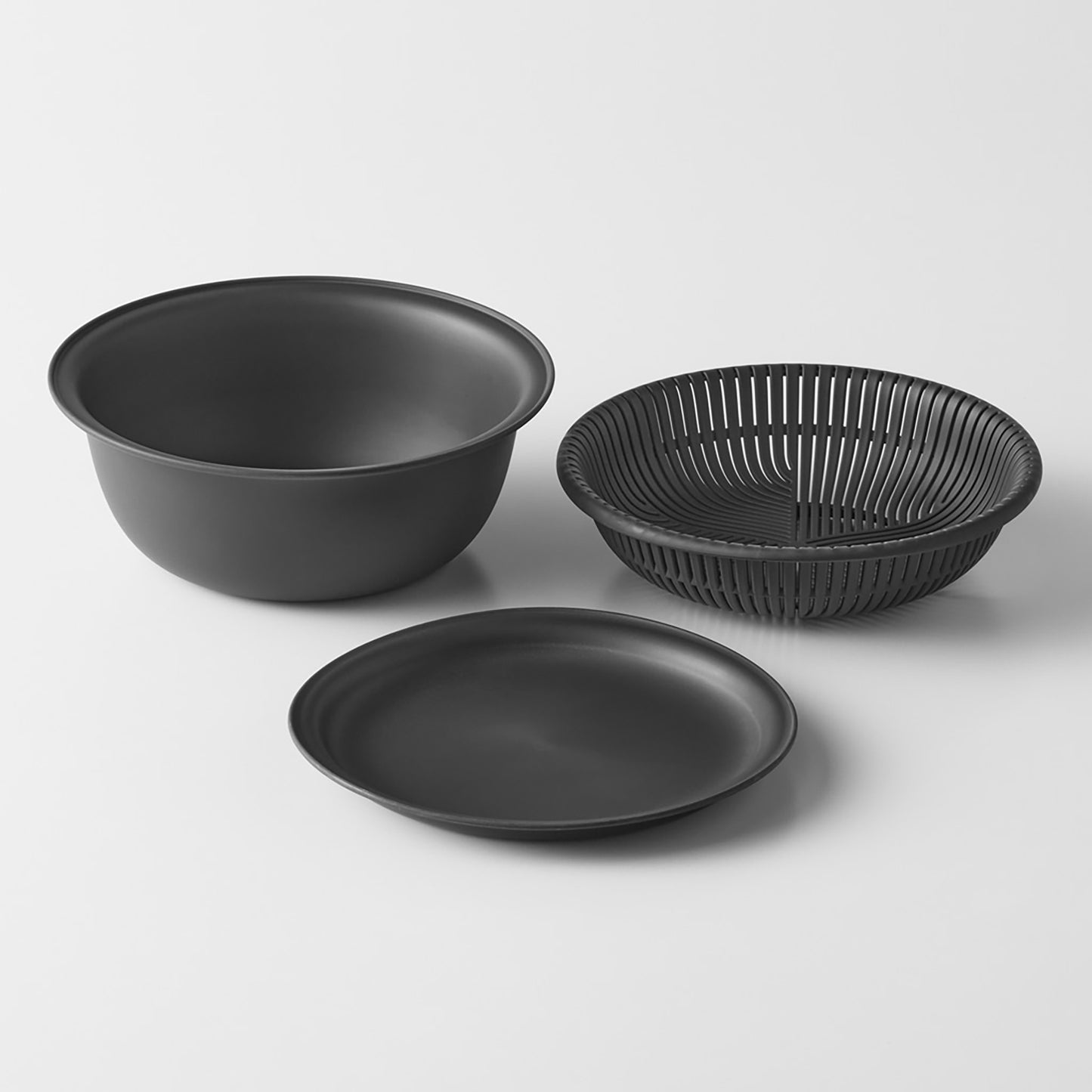 MARNA 3-Piece Colander & Bowl Set