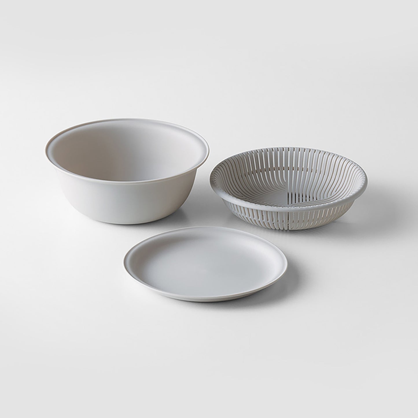 MARNA 3-Piece Colander & Bowl Set