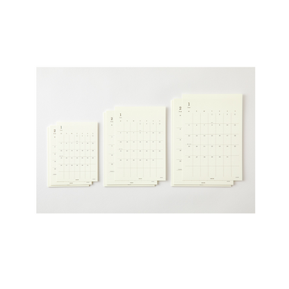 MIDORI 2026 Diary Sticker