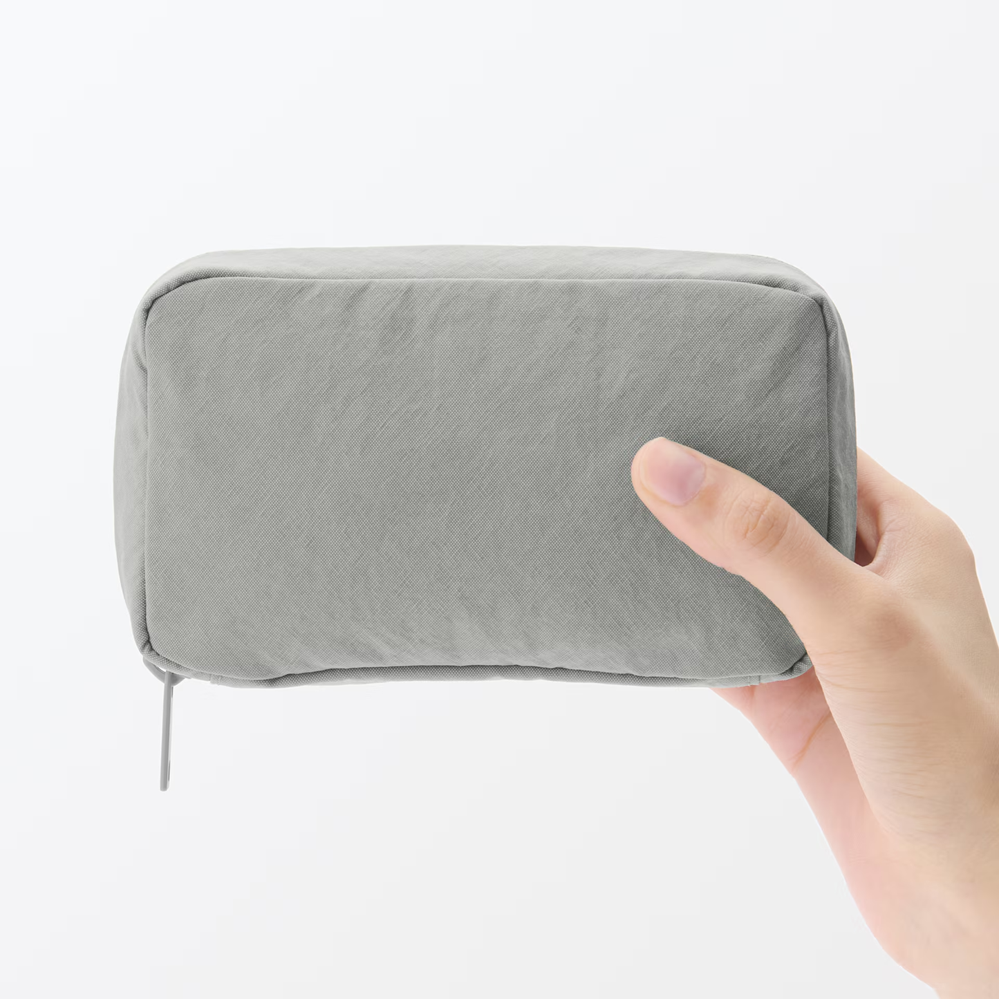 MUJI Medium Wide Opening Pouch