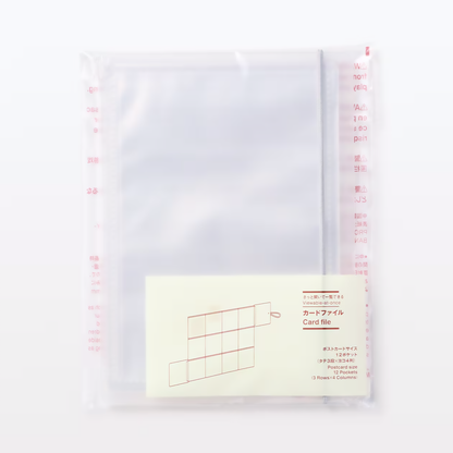 MUJI Multipurpose Card Organiser 15 Pockets