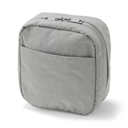 MUJI Wide Opening Square Pouch