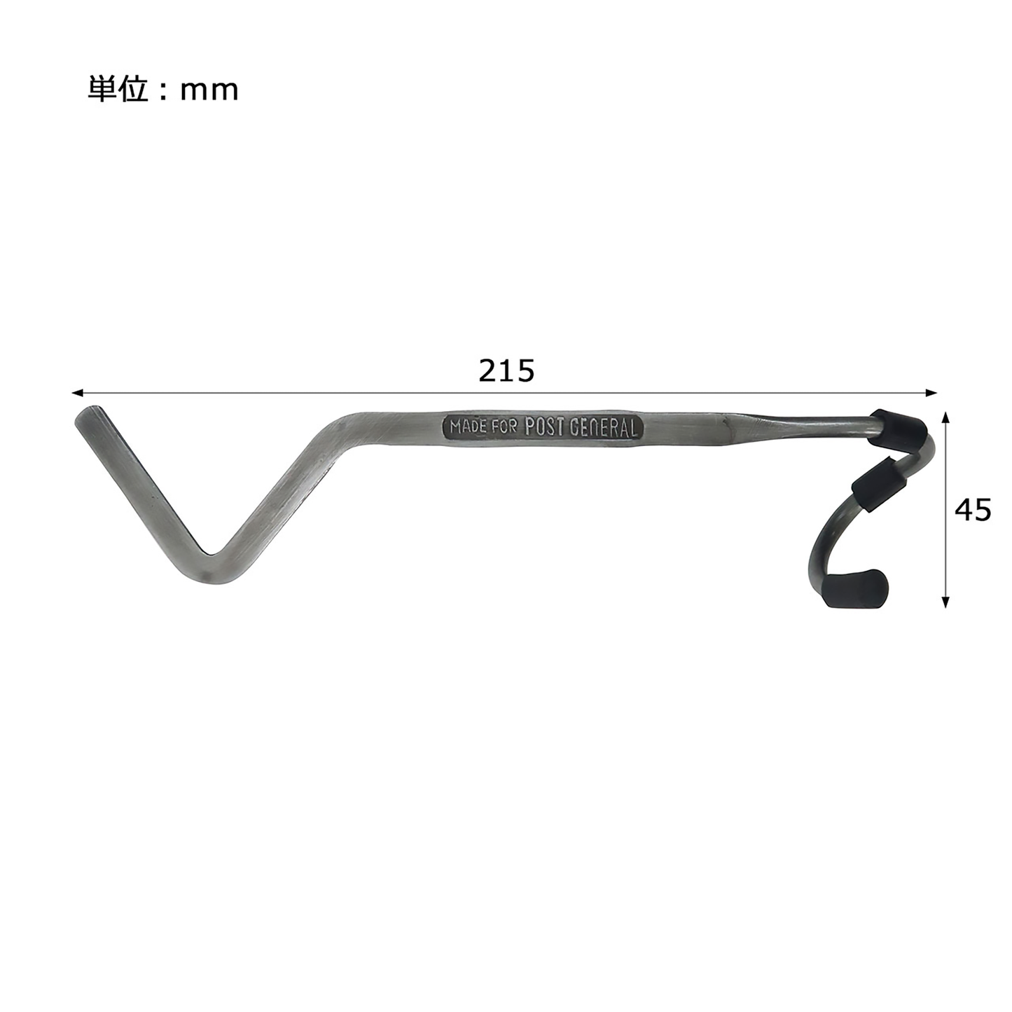 POST GENERAL Solar Charge LED Light + Pole Hanger