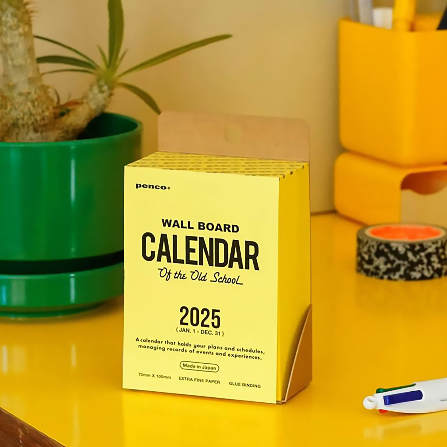 PENCO Memo Block Calendar 2025