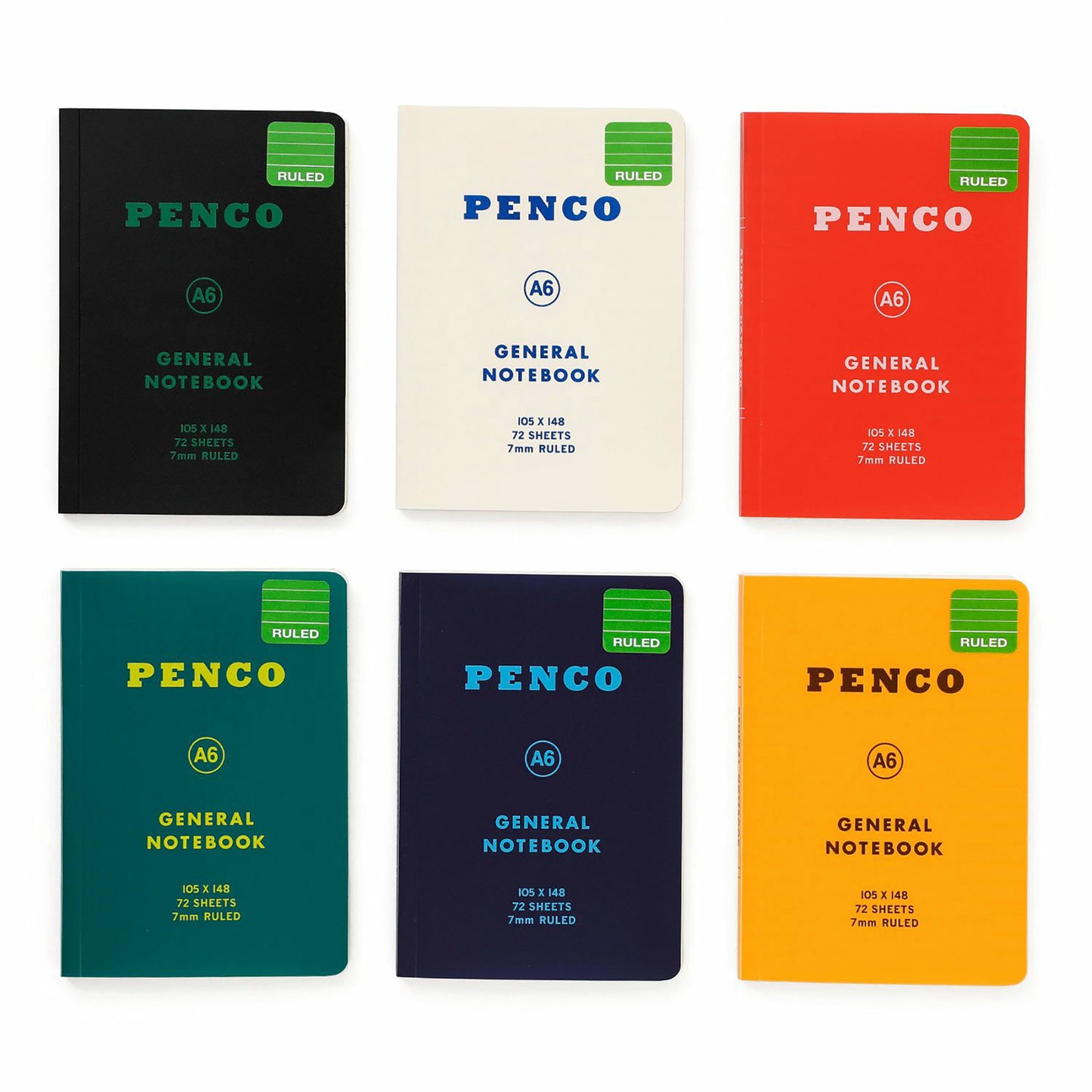 PENCO A6 General Notebook Ruled