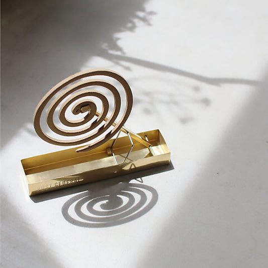 POST GENERAL Brass Mosquito Coil Holder