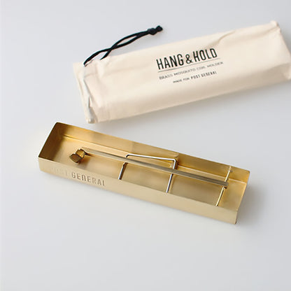 POST GENERAL Brass Mosquito Coil Holder