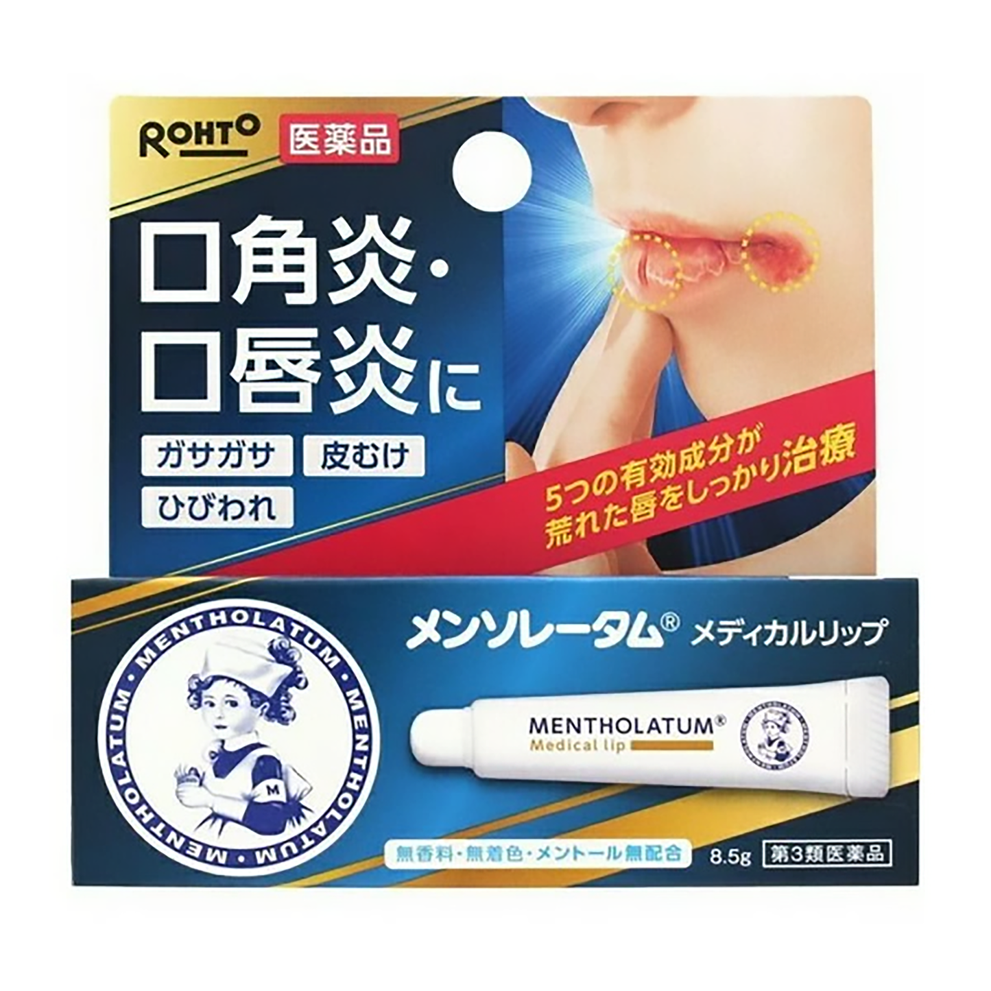 ROHTO MENTHOLATUM Mensolatum Medical nc Lip Balm