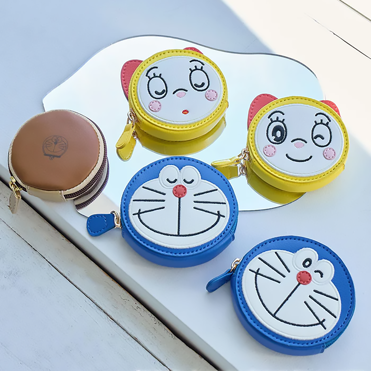 ROPE PICNIC Doraemon Round Pouch