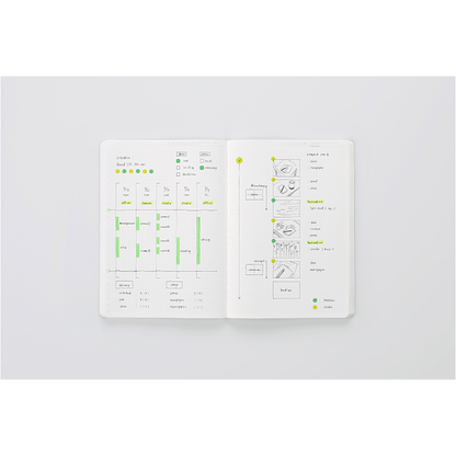 STALOGY Editor’s Series B6 365 Days Notebook Grid