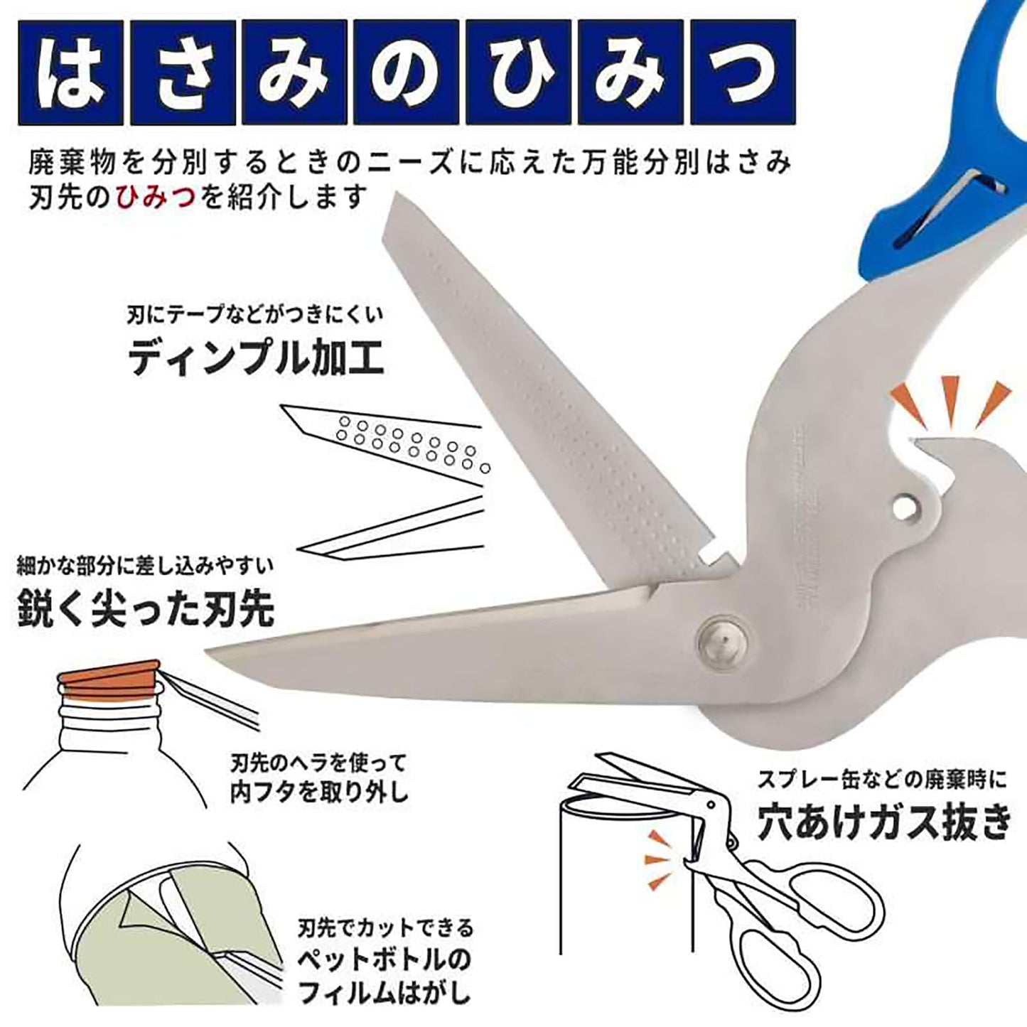 SUN-STAR All-Purposes Sorting Scissors