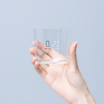 TSUJIO Coffee Milk Glass for Cold Drinks Only