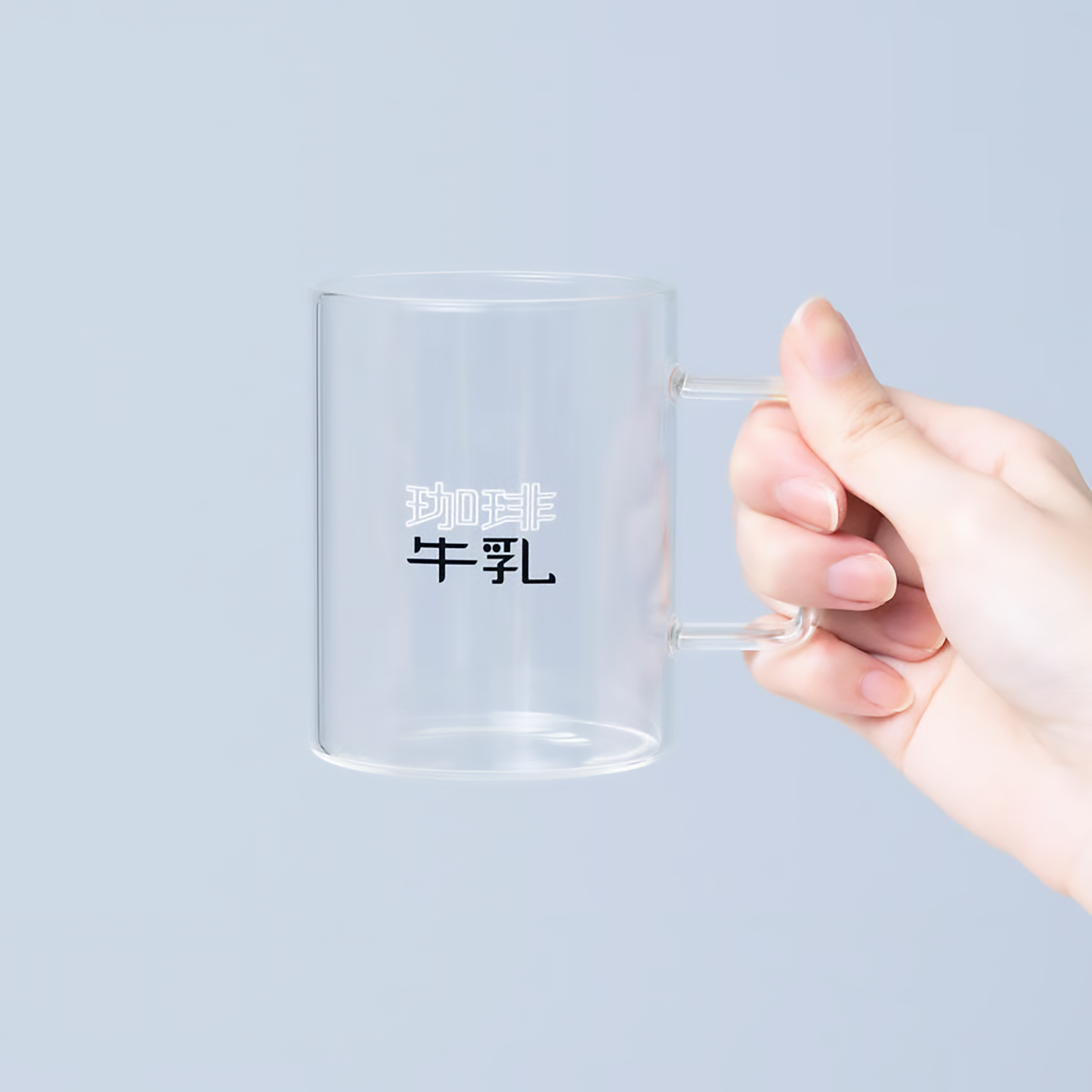 TSUJIO Coffee Milk Glass for both Hot and Cold Drinks